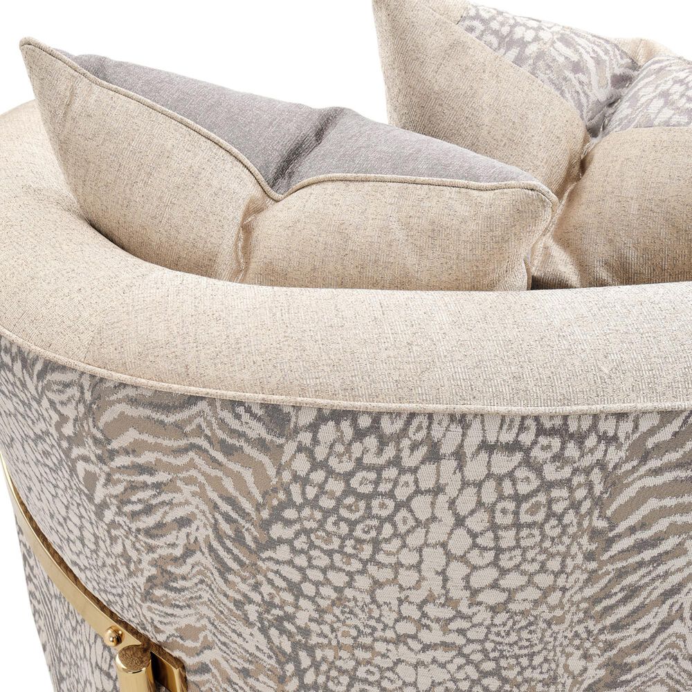 Vista Haus Lisbon Stationary Loveseat in Opal, , large
