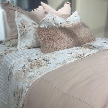 HiEnd Accents 6-Piece Hera Line Twin Duvet Set in Blush, , large