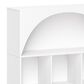 RiverRidge Home Kids Curve Appeal 35" 6-Cubby Bookcase in White, , large