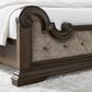 Ashley Maylee King Upholstered Bed  in Dark Brown, , large