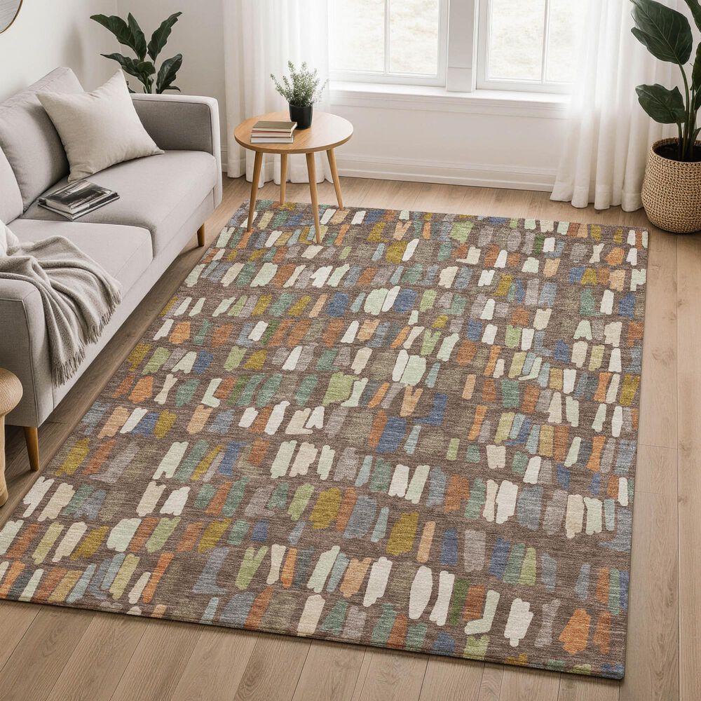 Dalyn Rug Company Kenner KN5 Chocolate 8' x 10' Area Rug, , large