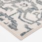 Central Oriental Heirloom Candace Champagne and Sky Blue 7"10" x 9"10" Area Rug, , large
