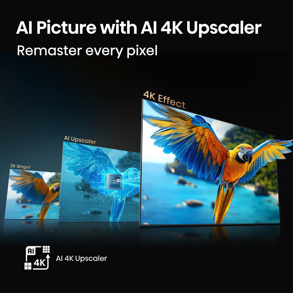 Hisense 100" Class QD6 Series QLED 4K in Black - Smart Fire TV, , large