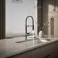 Kohler Components Semi-Professional Kitchen Sink Faucet in Vibrant Titanium, , large