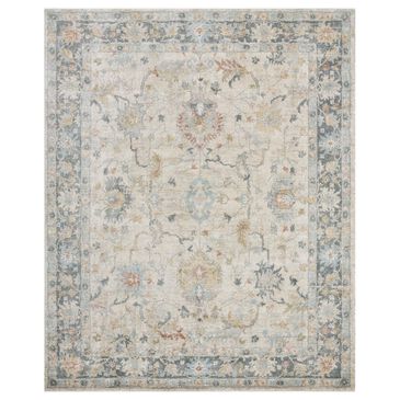 Surya Avellino 7"10" x 10" Light Beige, Gray, Tan, Pale Blue, Deep Teal, Rose and Light Olive Area Rug, , large