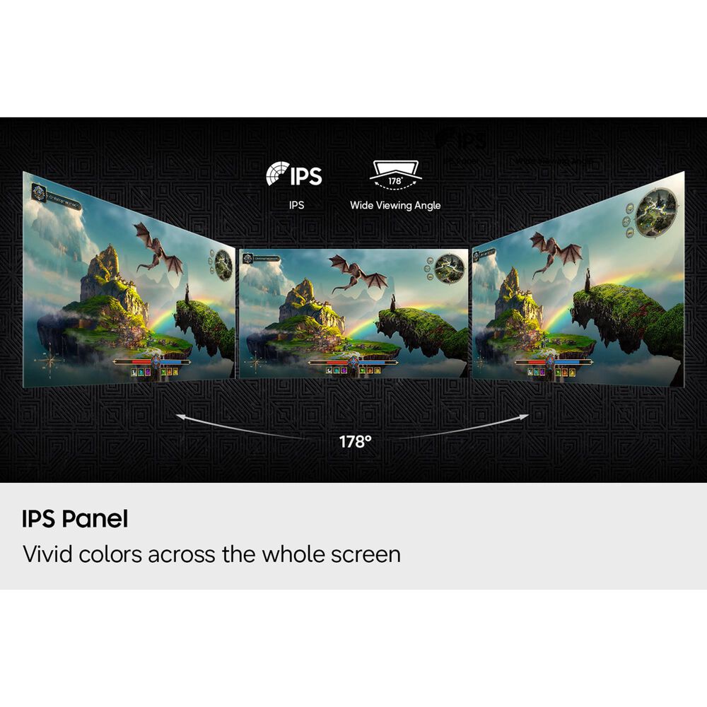 Samsung 27" Odyssey G3 (G30H) IPS FHD 200Hz Gaming Monitor in Black, , large