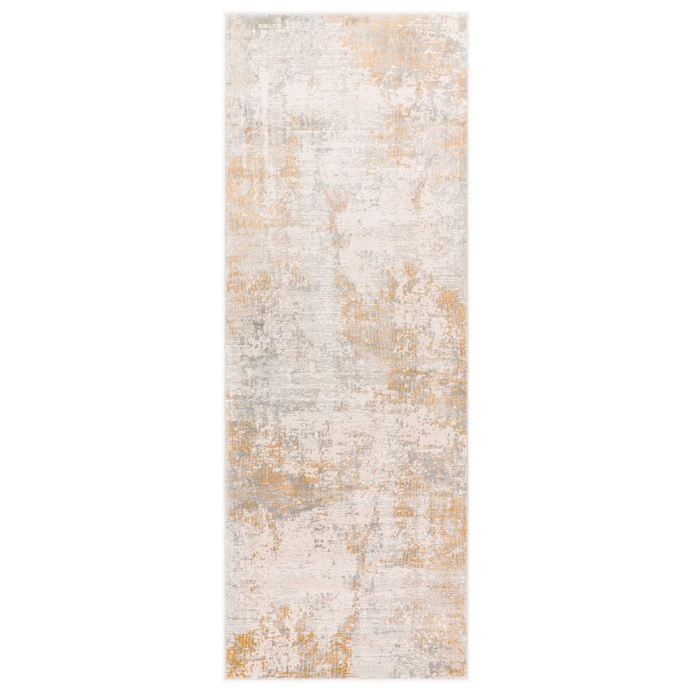 Surya Alpine ALP-2315 2"7" x 7"3" Ivory, Tan, Gray, Light Gray and Off-White Runner, , large