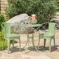 Hearth and Haven Colmar 3-Piece Bistro Set in Green, , large
