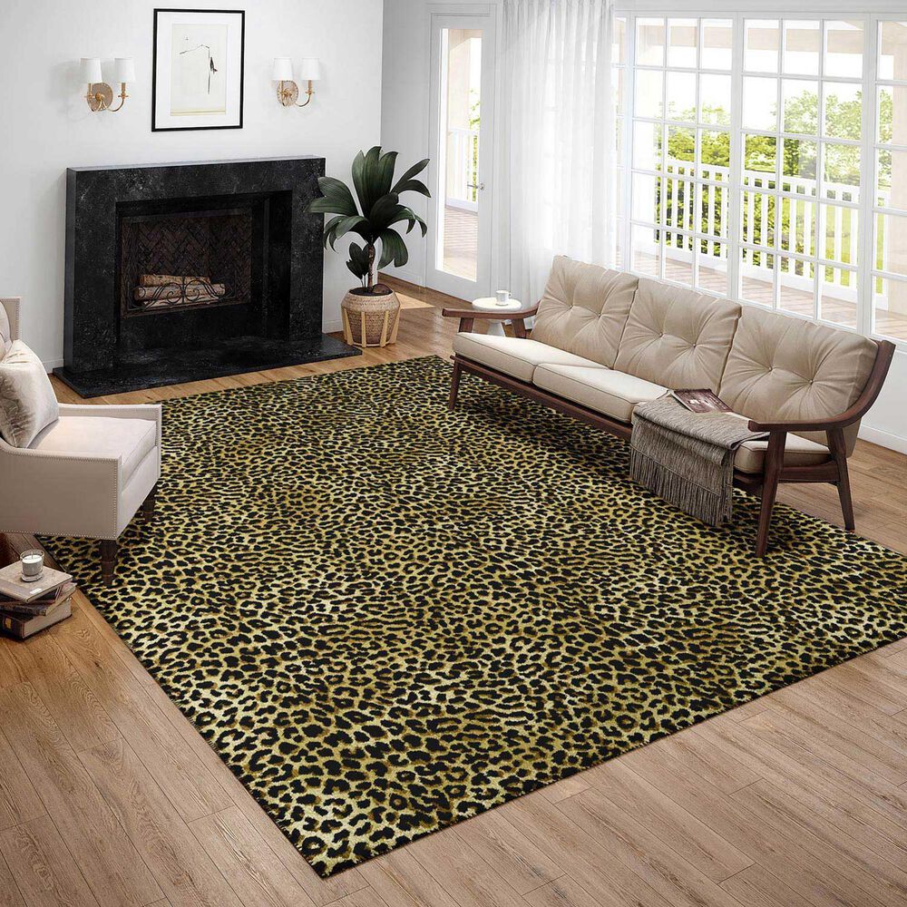 Dalyn Rug Company Mali ML2 8&#39; x 10&#39; Gold Indoor/Outdoor Area Performance Rug, , large