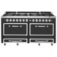 Viking Range 7.6 Cu. Ft. Freestanding Dual Fuel Range with Convection in Cast Black, , large