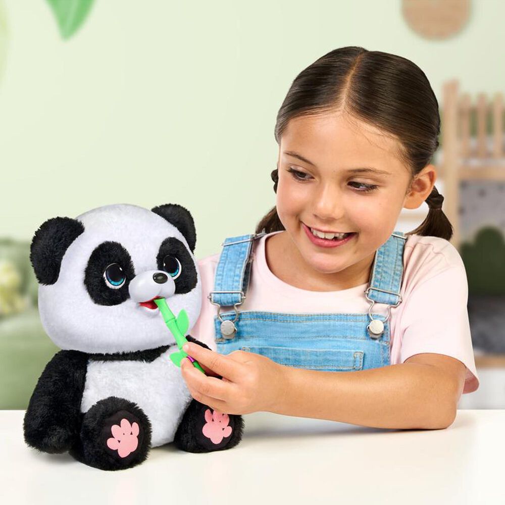 Little Live Pets My Baby Panda ChuChu Series 2 Interactive Plush in Multicolor, , large