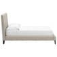 Ashley Cielden Full Upholstered Platform Bed with Roll Slats in Tan, , large