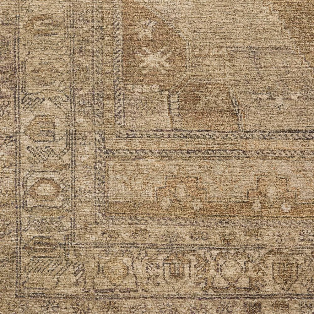Amber Lewis x Loloi Cambria Taupe and Antique Bronze 6' x 9' Area Rug, , large