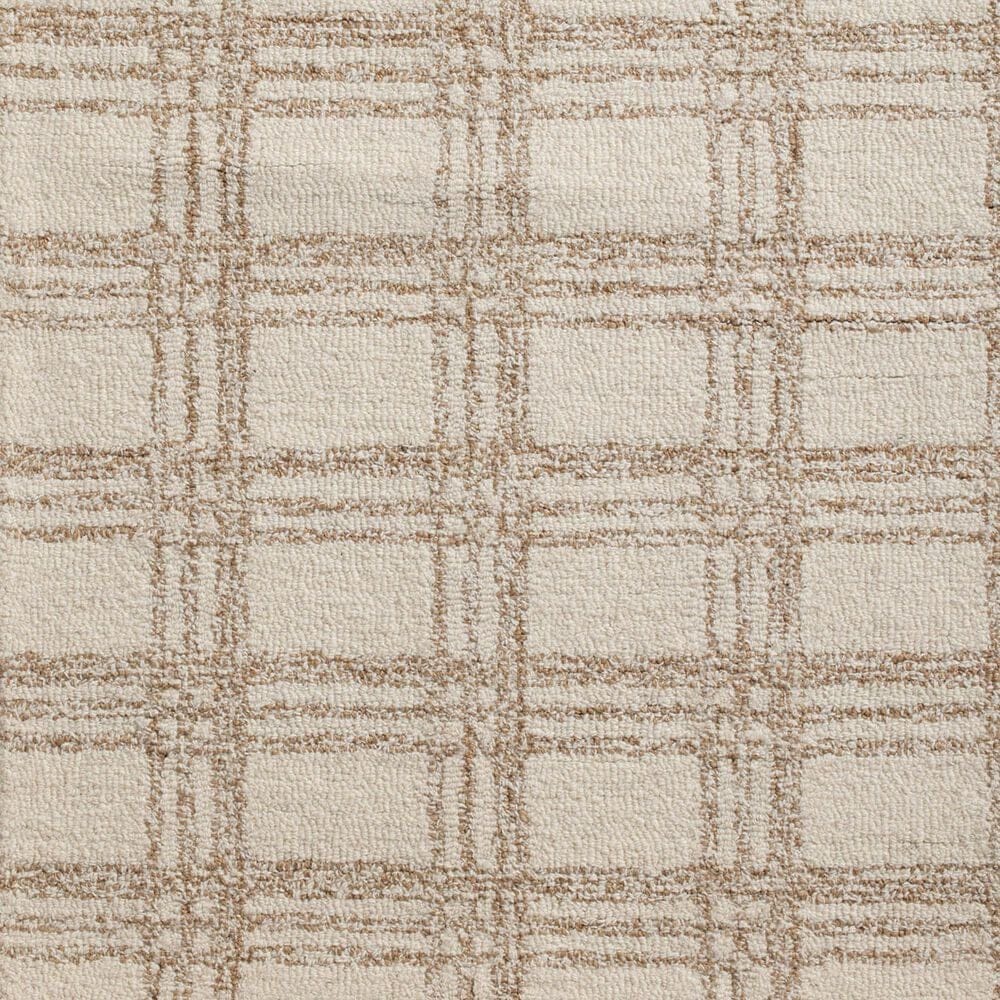 Chris Loves Julia x Loloi Polly 2&#39;3&quot; x 3&#39;9&quot; Cream and Sand Area Rug, , large