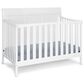 Hearth and Haven Shailee 4-In-1 Convertible Crib in White, , large