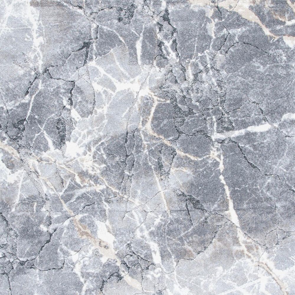 Safavieh Cyrus Shag CYR114G 4&#39;5&quot; x 6&#39;5&quot; Grey and Beige Area Rug, , large