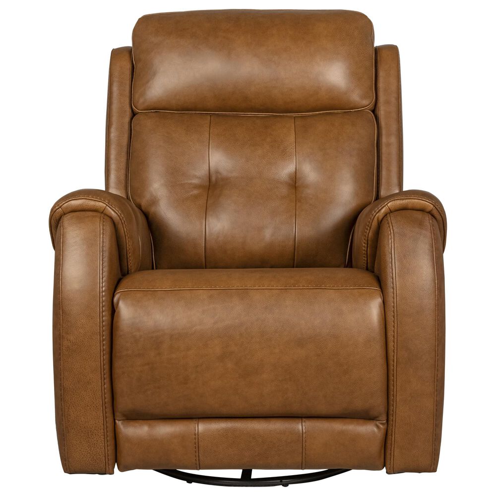 Southern Motion Donovan Triple Power Swivel Glider Recliner in Fairview Toffee, , large