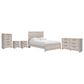 Ashley Broachmyn Queen Bed with Dresser, Chest, and Two Nightstands in Light Gray, , large