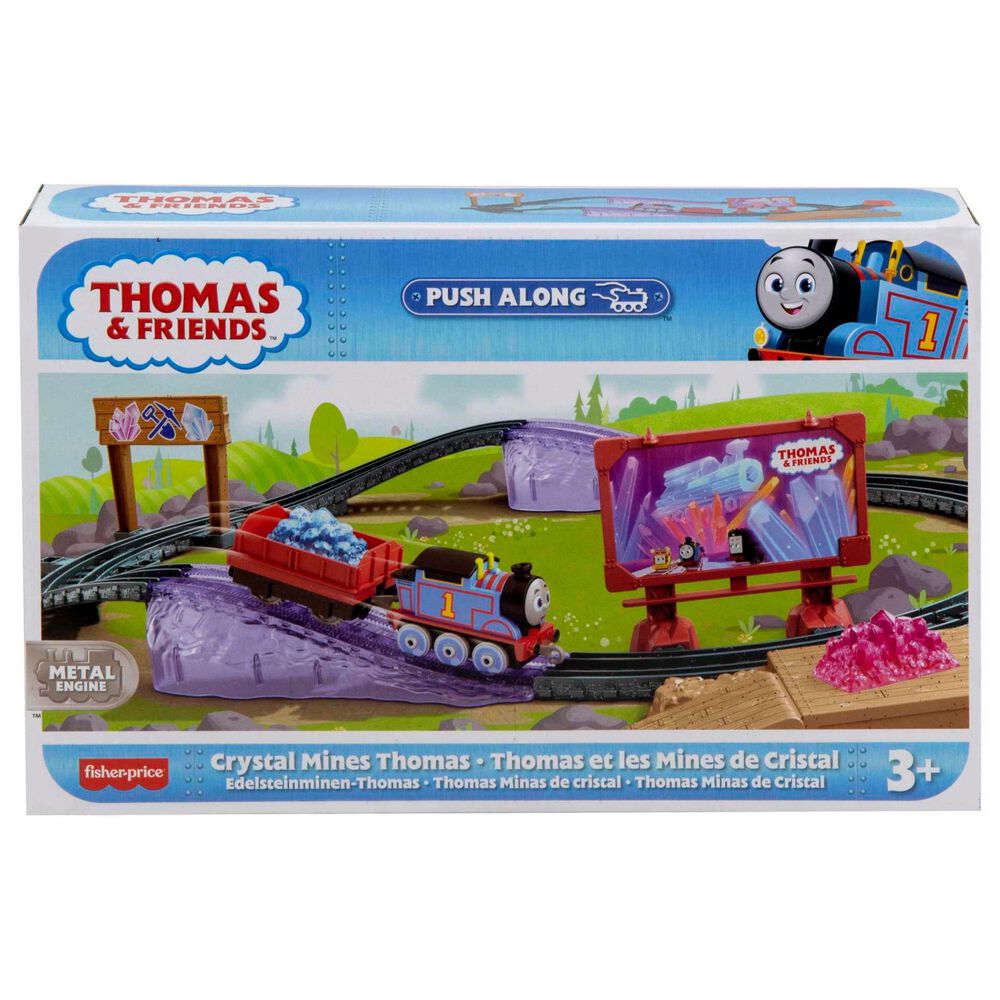 Fisher Price Crystal Mines Thomas Push Along Track Set in Multicolor, , large