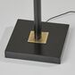 Adesso Rowan LED Smart Switch Floor Lamp in Antique Brass and Black, , large