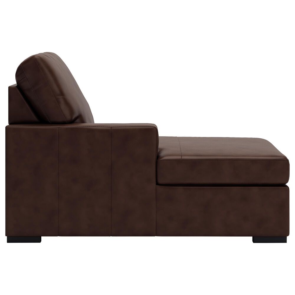Ashley McDowlan 3-Piece Stationary Left Facing Sectional with Chaise in Coffee, , large