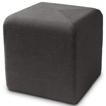 Jaxx Monroe Small Ottoman in Ebony, , large