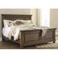 Signature Design by Ashley Flynnter King Panel Bed in Medium Brown Finish, , large
