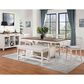 Steve Silver Hyland Counter Table with 20" Leaf in Milk and Honey - Table Only, , large