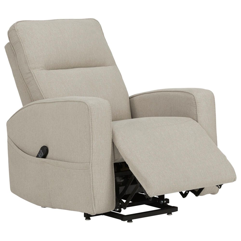 Ashley Starganza Power Lift Recliner in Smoke, , large
