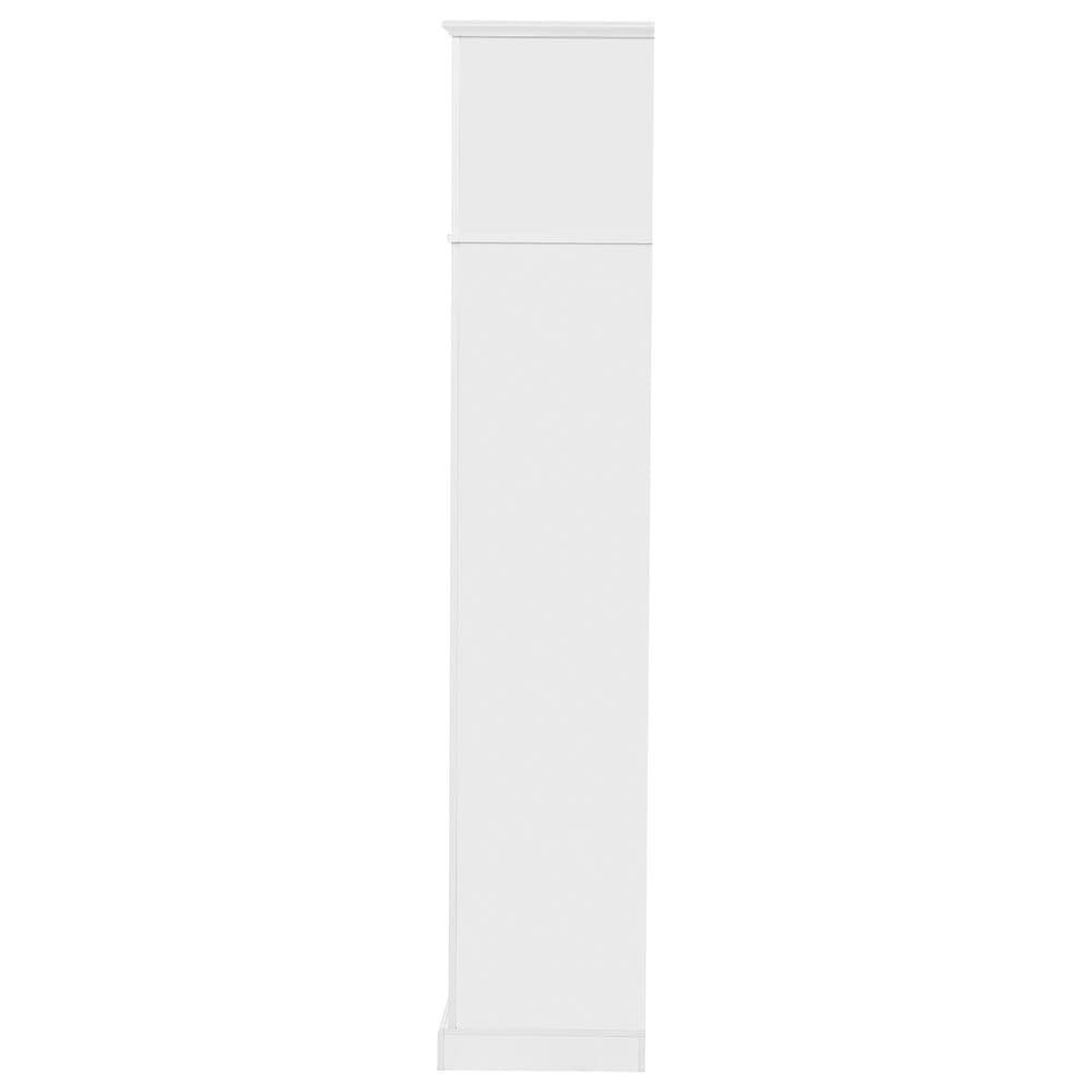 GigaCloud 3-in-1 Hall Tree with 2 Drawers and Seat Bench in White, , large