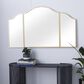 Maple and Jade 53" x 31" Wall Mirror in Glossy Gold, , large