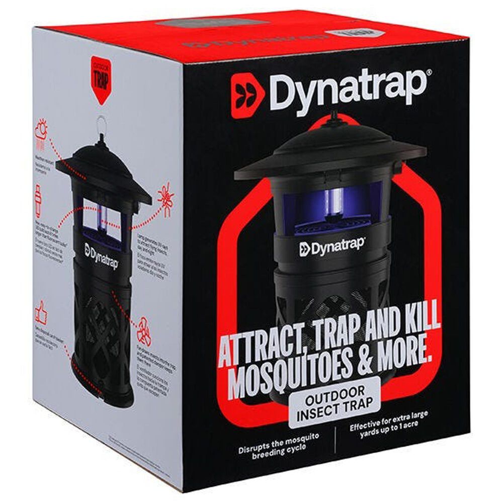 Dynamic Solutions Worldwide 1 Acre LED Outdoor Insect Trap in Black, , large