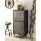 4D Concepts Locker Bookcase in Natural, Black and Grey, , large