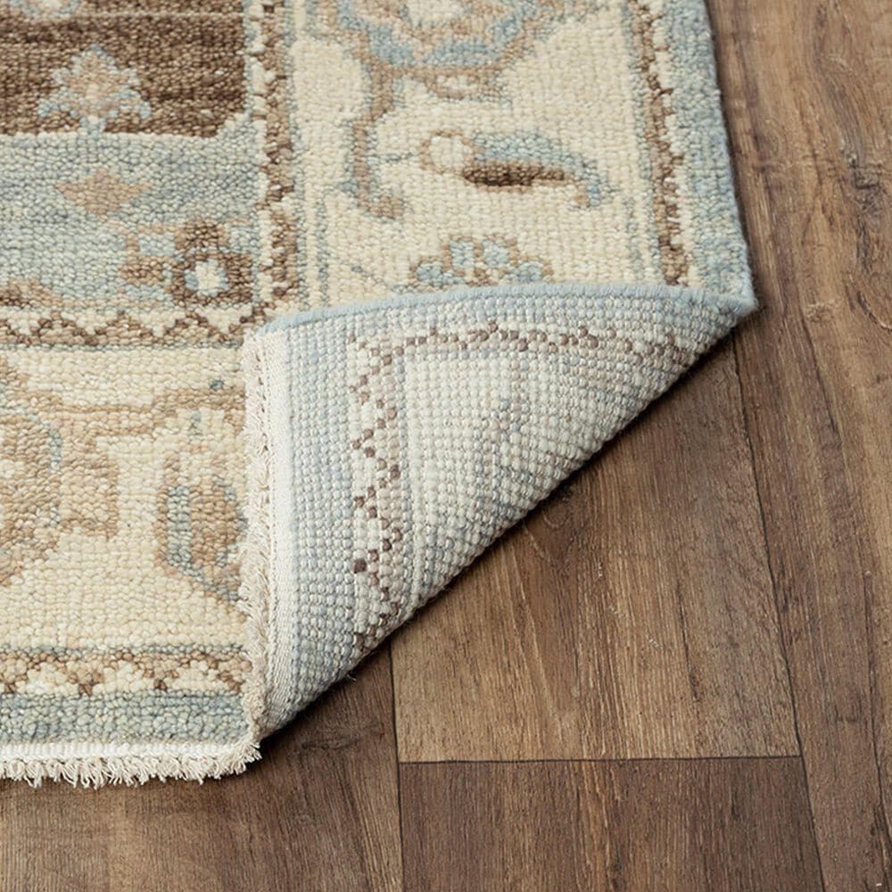 RIZZY Belmont 6&#39; x 9&#39; Grey, Brown, Ivory and Blue Area Rug, , large