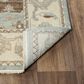 RIZZY Belmont 6" x 9" Grey, Brown, Ivory and Blue Area Rug, , large