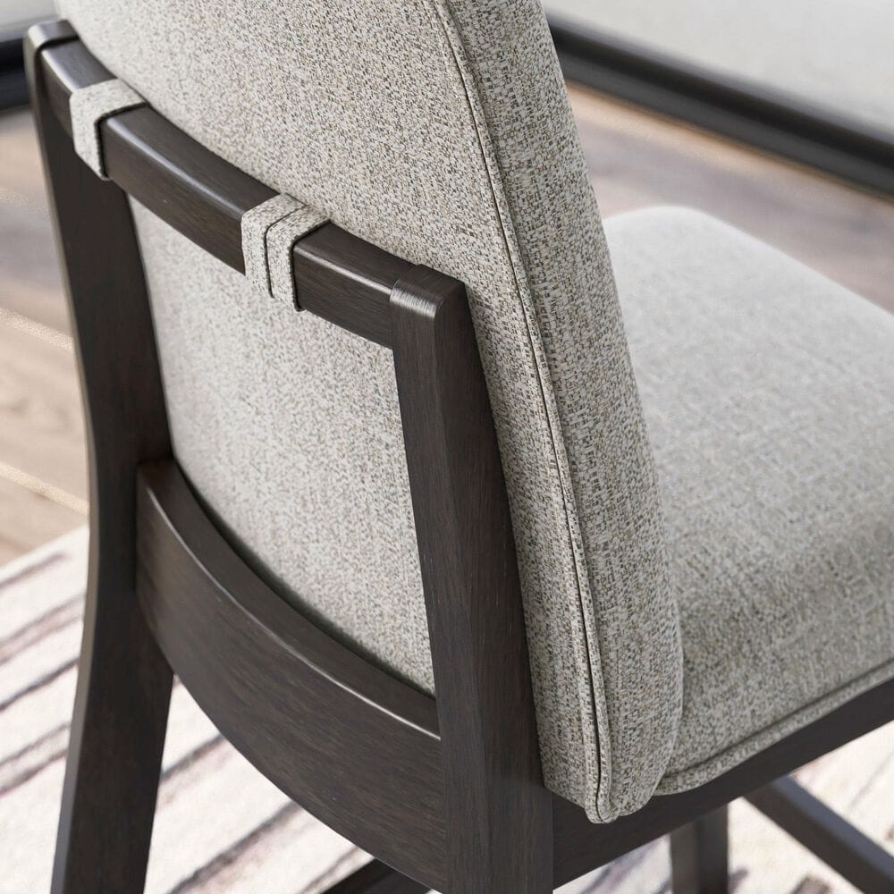 Ashley Neymorton Counter Height Bar Stool in Dark Grayish Brown, , large