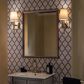 Vaxcel Ritz 1-Light Bathroom Vanity in Satin Nickel, , large