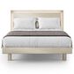 BDI Kava Queen Platform Bed in Washed Oak with Lighting and USB Ports, , large