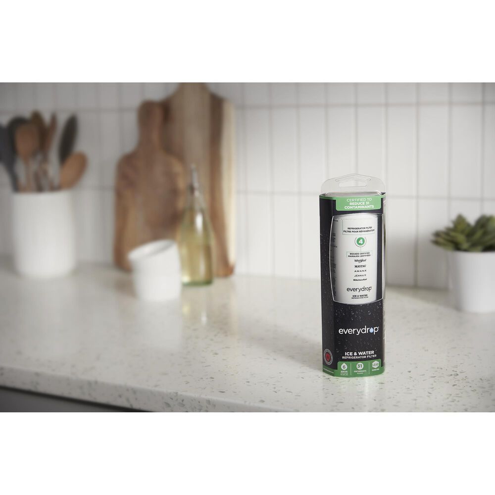 Whirlpool EveryDrop Water Filter 4 and Produce Preserver Refill for Refrigerator, , large