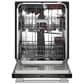 KitchenAid 24" Built-In Bar Handle Third Rack Dishwasher with Stemware Shield and Stemware Clips in PrintShield Stainless Steel, , large