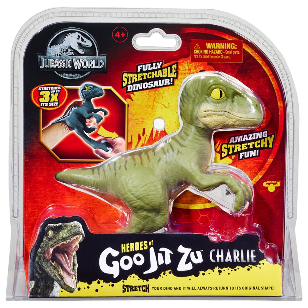 Heroes of Goo Jit Zu Jurassic World Stretch Charlie, , large