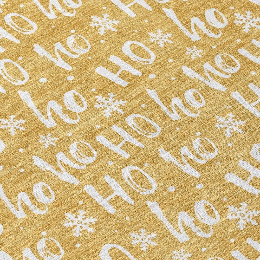 Dalyn Rug Company Wonderland WN22 3&#39; x 5&#39; Gold Indoor/Outdoor Area Rug, , large