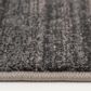 Central Oriental Adore Hanford 5" x 7"6" Grey and White Area Rug, , large