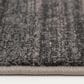 Central Oriental Adore Hanford 5" x 7"6" Grey and White Area Rug, , large