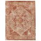 Surya Mirabel 12" x 15" Peach, Orange, Cream, Brown, Saffron, Taupe, Gray and Rose Area Rug, , large