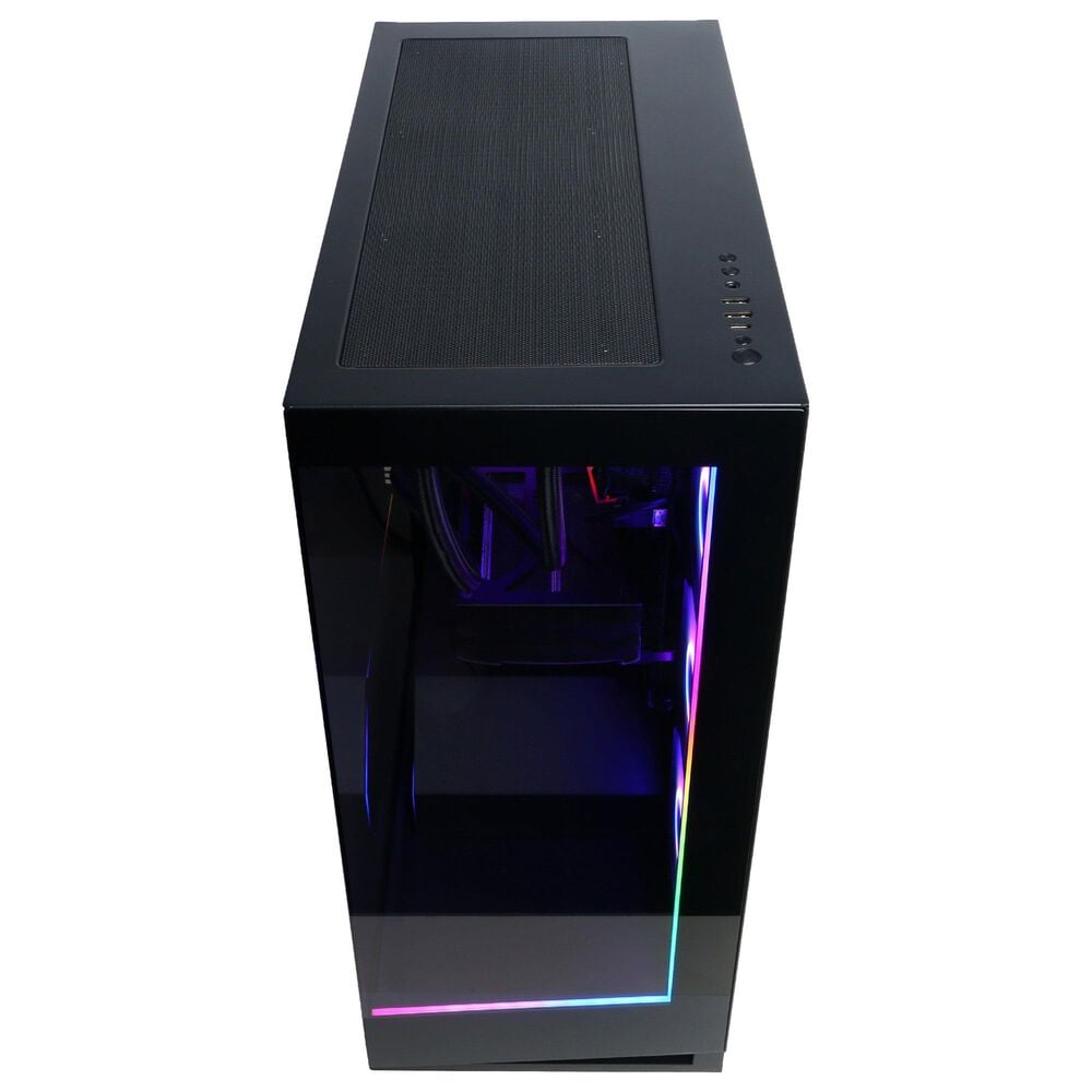 CyberPowerPC Gamer Supreme Gaming Desktop | AMD Ryzen 9 9900X - 32GB RAM - AMD Radeon RX 9060 XT Graphics - 2TB SSD in Black, , large
