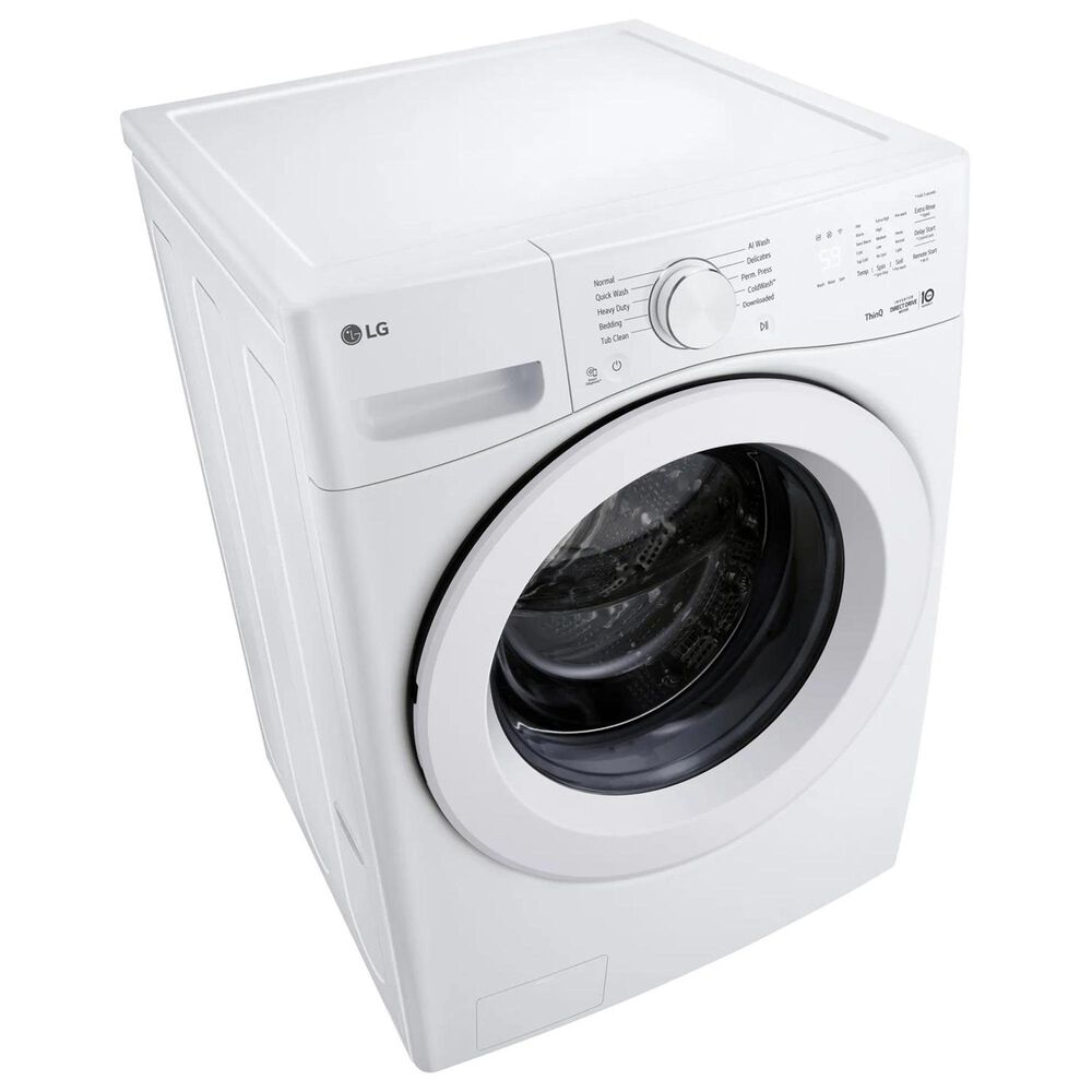 LG 4.5 Cu. Ft. Smart Front Load Washer in White, , large