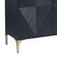 Ashley Loirwick Accent Cabinet in Dark Blue and Gold, , large