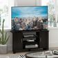 HOMLUX 42.1" Modern TV Stand Entertainment Center with 2-Door in Espresso, , large