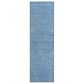 Dalyn Rug Company Soft Essentials Solid Denim 2"3" x 7"6" Runner, , large